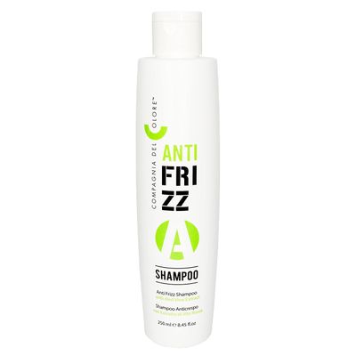Compagnia Del Colore Anti Frizz Shampoo with Red Vine Extract - Free Starry Lip Plumping Gloss 10ml (250ml/8.45 fl oz)