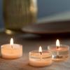 Spaas 24 Scented Clearlights, Tealights in Transparent Clear Cup,  4.5 Hours, Morning Breeze view 4