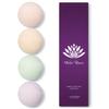 Bath Bomb Gift Set for Women: USA Made All-Natural, Organic Essential Oils, Epsom Salt, and Shea Butter: 4 Extra Large (8 oz) Bath Bombs for Longer Fizz: Safe for Sensitive Skin by Naked Reverie view 1