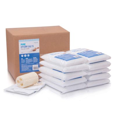 Pure Epsom Salts | Magnesium Sulphate Bath Salt (10 kg (Pack of 1))