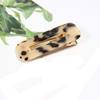 6PCS Women Marble Pattern Acetate Hair Clip Hairpin Bangs Clip Side Clip Leopard Alligator Hair Clips Duckbill Clip (A#) view 4