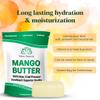 Mango Butter Raw Organic Unrefined Natural Pure Skin & Hair Moisturizer, Cold Pressed, Use with Shea in DIY Whipped Body Butter, Soap Making, Mango Seed Body Lotion, Lip Balm Hand Cream 16oz Block view 3