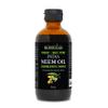 GreenIVe 100% Pure Neem Oil Glass Bottle Naturally Grown - Cold Pressed Virgin Unrefined Hexane Free Hair & Skin Massage & Carrier Oil - Nail Cuticle, Pet, Plant Care 8 fl oz GLASS Bottle view 2