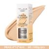 TLM Foundation Color Changing,TLM Colour Changing Liquid Foundation Hides Wrinkles & Lines,BB Cream Makeup Base Concealer Cover Moisturizing Fluid for all Skin Tone SPF15(30ML) view 2