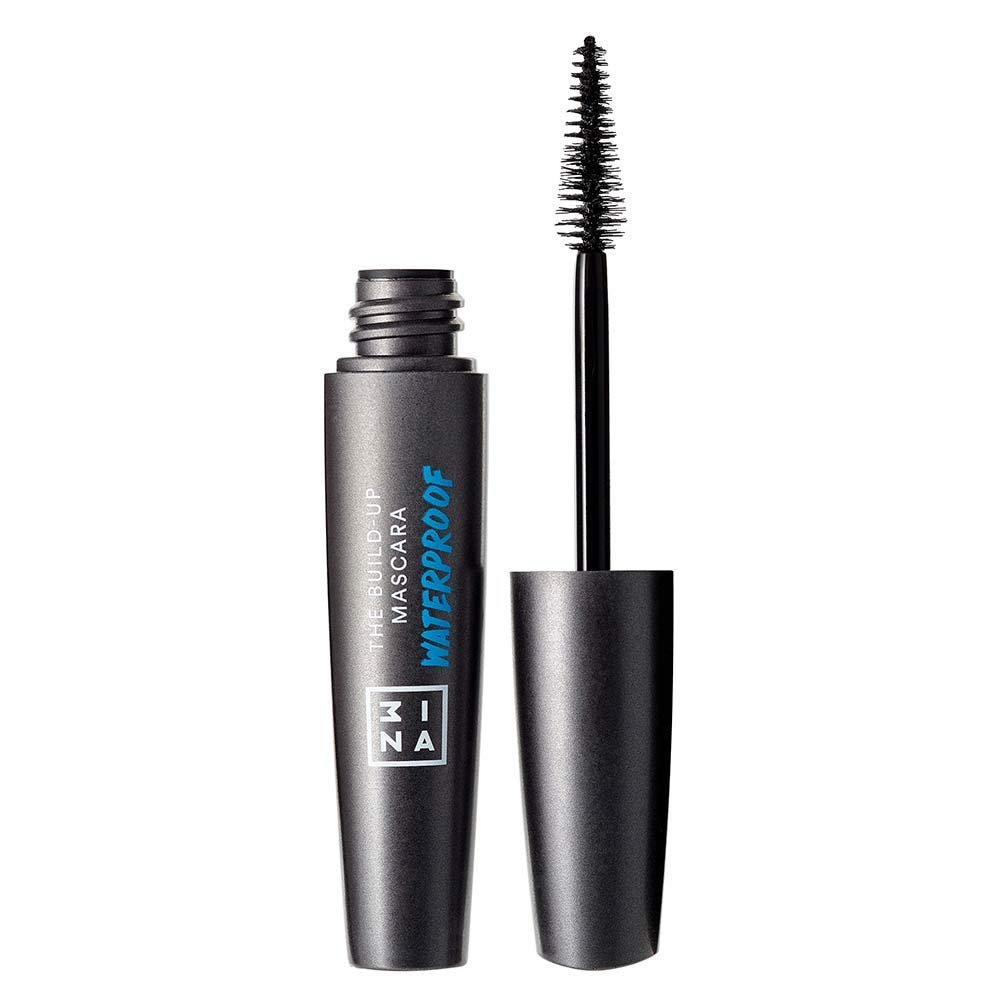 3INA MAKEUP - Cruelty Free - Paraben Free - The Build Up Mascara Waterproof - Waterproof - False lashes 3d effect - Buildable 13,5 ml