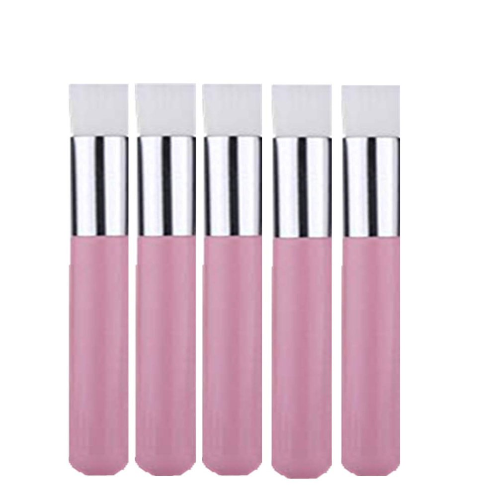 10 Pcs Pink Nose Deep Cleaning Brush Eyelash Extension Cleaning Brush Eyelash Cleanser BrushBlackhead Remover Nose Cleaning Brushes Facial Cleansing Brushes