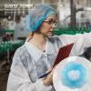100 Pack 21" Disposable Nonwoven Bouffant Caps Hair Net for Hospital Salon Spa Catering and Dust-free Workspace (blue) view 3