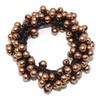 Set of 4 Imitation Pearl Elastics Hair Tie Ponytail Holders Hair Accessories Headdress Women Lady Hair Rope Scrunchie Hair Band (B#) view 3