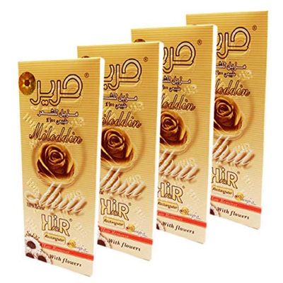 4 X 100 gm Harir Sweet Packets Sugaring Sugar Wax Hair Removal 100% Natural Paste For Bikini, Legs, Arms, Back And Face Body Hair Remove