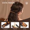 EVITA PERONI French Hair Barrettes for Women, Middle Size No-Slip Hair Clips for Thick Thin Hair Acetate Clip Removable Spring Clip Christmas Birthday Gifts, Tortoise view 3