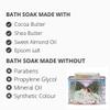 Barefoot Venus Epsom Salt Bath Soak with Cocoa Butter (Vanilla Effect) view 4