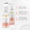 Toning Skin Serum with Vitamin C Complex & Dead Sea Minerals  Brightening, Dark Spot Minimizer, Toning Facial Serum  Vegan, Paraben-Free  2 fl oz view 4