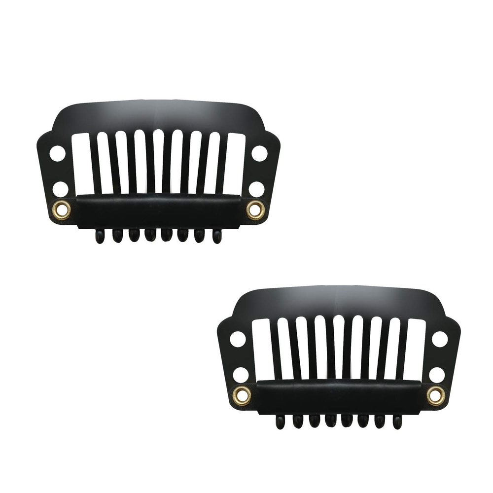 (10PACKS) O! Beautiful Snap Comb Wig Clips for Hair Extensions DIY Clip (Small)