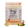 The Keys Salt Scrub -Sea Salt Scrub - Exfoliating Body Scrub with Wooden Spoon - Moisturizing Exfoliator for Hands, Foot, Bath, (3.4 Ounce (Pack of 1), Mango Coconut) view 1