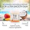 The Keys Salt Scrub -Sea Salt Scrub - Exfoliating Body Scrub with Wooden Spoon - Moisturizing Exfoliator for Hands, Foot, Bath, (3.4 Ounce (Pack of 1), Mango Coconut) view 3