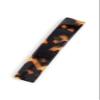 Alexandre de Paris Women's Thin Hair Clip, Tokyo Tortoise, Brown, One Size view 1
