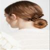 Alexandre de Paris Women's Thin Hair Clip, Tokyo Tortoise, Brown, One Size view 3