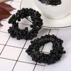 Set of 4 Imitation Pearl Elastics Hair Tie Ponytail Holders Hair Accessories Headdress Women Lady Hair Rope Scrunchie Hair Band (C#) view 2