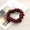 Set of 4 Imitation Pearl Elastics Hair Tie Ponytail Holders Hair Accessories Headdress Women Lady Hair Rope Scrunchie Hair Band (C#) view 3