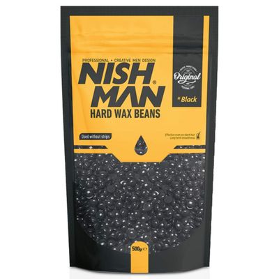 Nishman Professional Hard Wax Beans Black 500gr