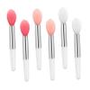 6pcs Silicone Lip Balm Applicator, Small Makeup Applicator for Lip, Lip Brush Applicator view 1