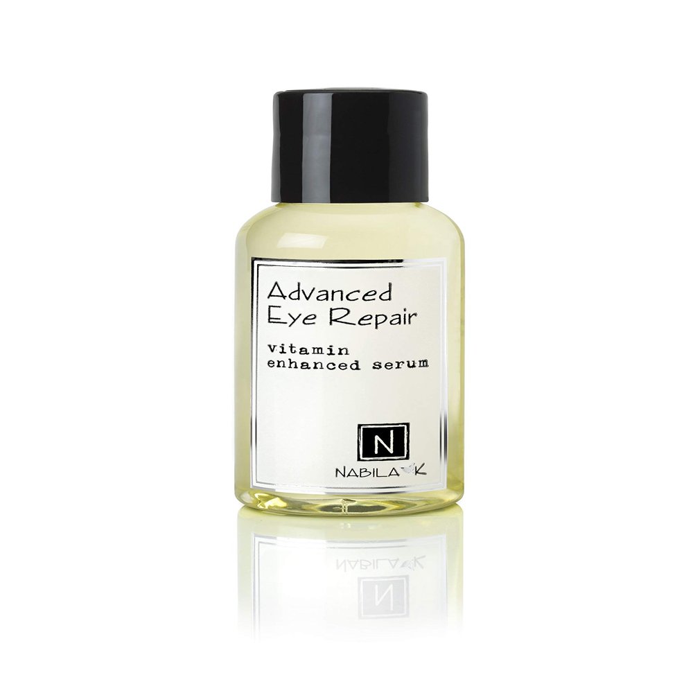 Nabila K Advanced Eye Repair: Vitamin Enhanced Serum, Contains Evening Primrose and Calendula, All Skin Types, 2.4 fl oz