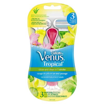 Gillette Venus Disposable Razors Tropical - 3 CT