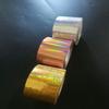 1 Roll Holographic Gold |Silver| Rose Gold Foil Transfer for Nails-Foil Nail Art Holographic-Transfer Foil Nails Sticker-Nail Foil Stickers Transfer Decal Tips Manicure-DIY Nail Art Design (Gold) view 3