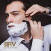 BRV MEN Professional Straight Edge Barber Razor w/ 100 Single Edge Razor Blades | Straight Razors for Men | Barbershop Accessories | Mens Shaving Knife & Shavette - Black view 3