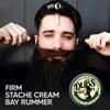 Dubs Was Here Mustache Wax Strong Hold | Competition Style Firm Stache Cream | Non-Greasy Grooming Gift for Men | Unique Bay Rum Scent | 1 oz Tin | Made in USA view 2