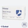 Dukal Barber Neck Strips  Ultimate Comfort, White, Disposable, 60 Count  Stretchable, Hygienic, Professional Neck Paper for Salons & Barbers, Single Pack view 3