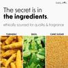 Nabila K - Turmeric & Basil Face Polish - Exfoliating Face Wash & Cleanser - For Acne & Dry Skin - Reduce Redness - Moisturizing & Nourishing Skin Care - Gentle for All Skin Types - Vegan - 5 oz view 4