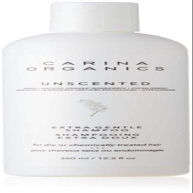 Carina Organics Unscented Extra Gentle Shampoo, 360 Milliliters