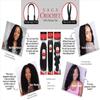 Saga Human Hair Crochet Braids Pre Loop Type Super Curl (14", 1) view 4