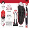 Saga Human Hair Crochet Braids Standard Type Super Curl (14", 1) view 3
