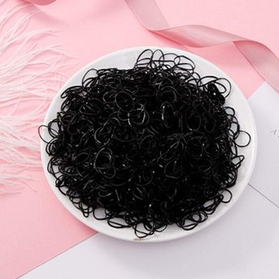 1000PCS/Lot Disposable Gum For Hair Children TPU Rubber Bands Ponytail Holder Elastic Hair Band Girls Scrunchie Hair Accessories (1000pcs 8)