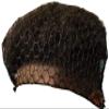 5 PCS Black Fishnet Hair Net Hairnet Slouchy Cover Cap Hat for Chefs and Cooks Head Cover Up to S/M view 2