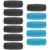 11 Pack Include 7 Extra Coarse & 4 Regular Coarse Replacement Roller Refill Heads Compatible with Amope Pedi Electronic Foot File view 1