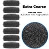 11 Pack Include 7 Extra Coarse & 4 Regular Coarse Replacement Roller Refill Heads Compatible with Amope Pedi Electronic Foot File view 2