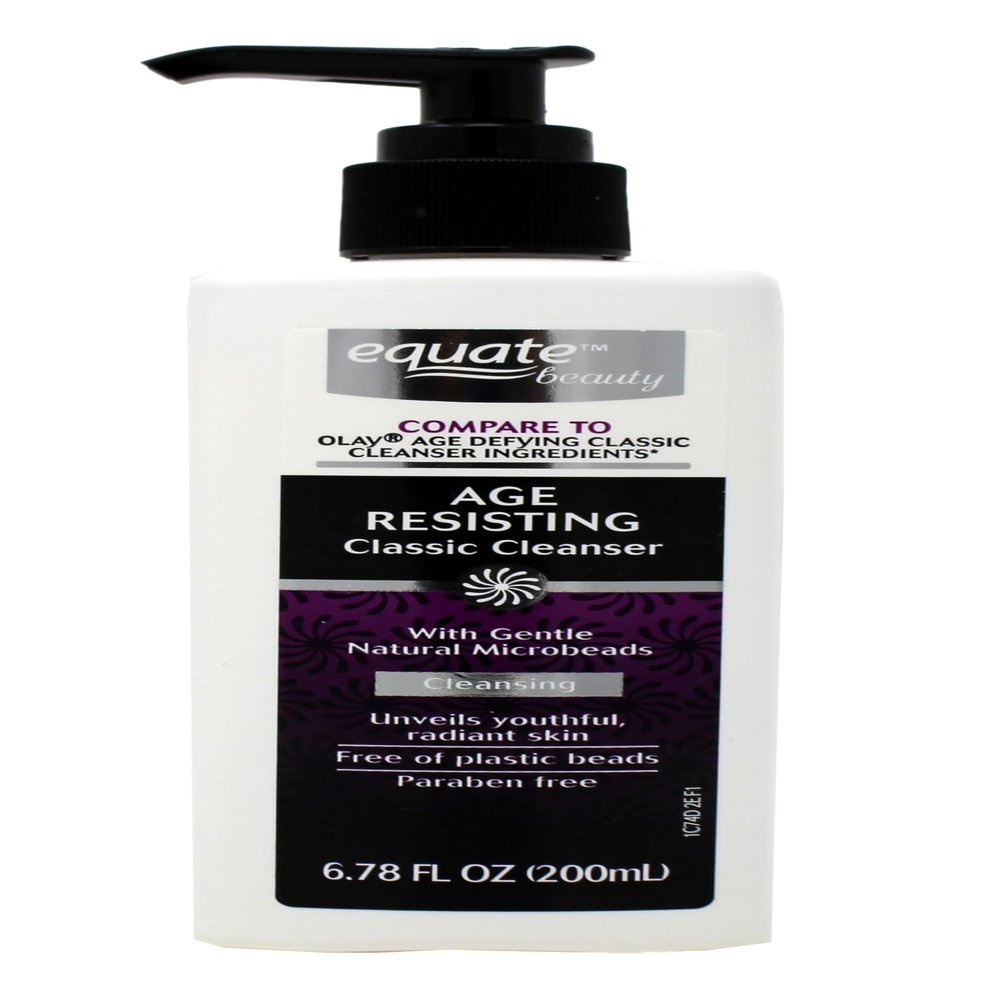 EQUATE Age Resisting Classic Cleanser Compare to Olay Age Defying Classic Cleanser Ingredients