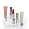 32gagwwc Clear Lipsticks Holder Display Stand Cosmetic Organizer Makeup Case with 24 Separate compartments - 1Pcs view 2