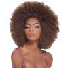 Janet Collection Remy Human Hair Braids Afro kinky Bulk (18", 1) view 2
