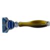 G.B.S 5 Blade Razor with Classic Horn Handle Christmas Gift Stocking Stuffer For Men view 3