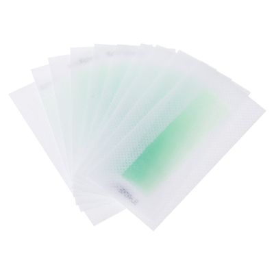 Hardli 10x Hair Removal Depilatory Epilator,Cold Wax Strips Paper Pad For Face Nonwoven,Skin Care Beauty Tools