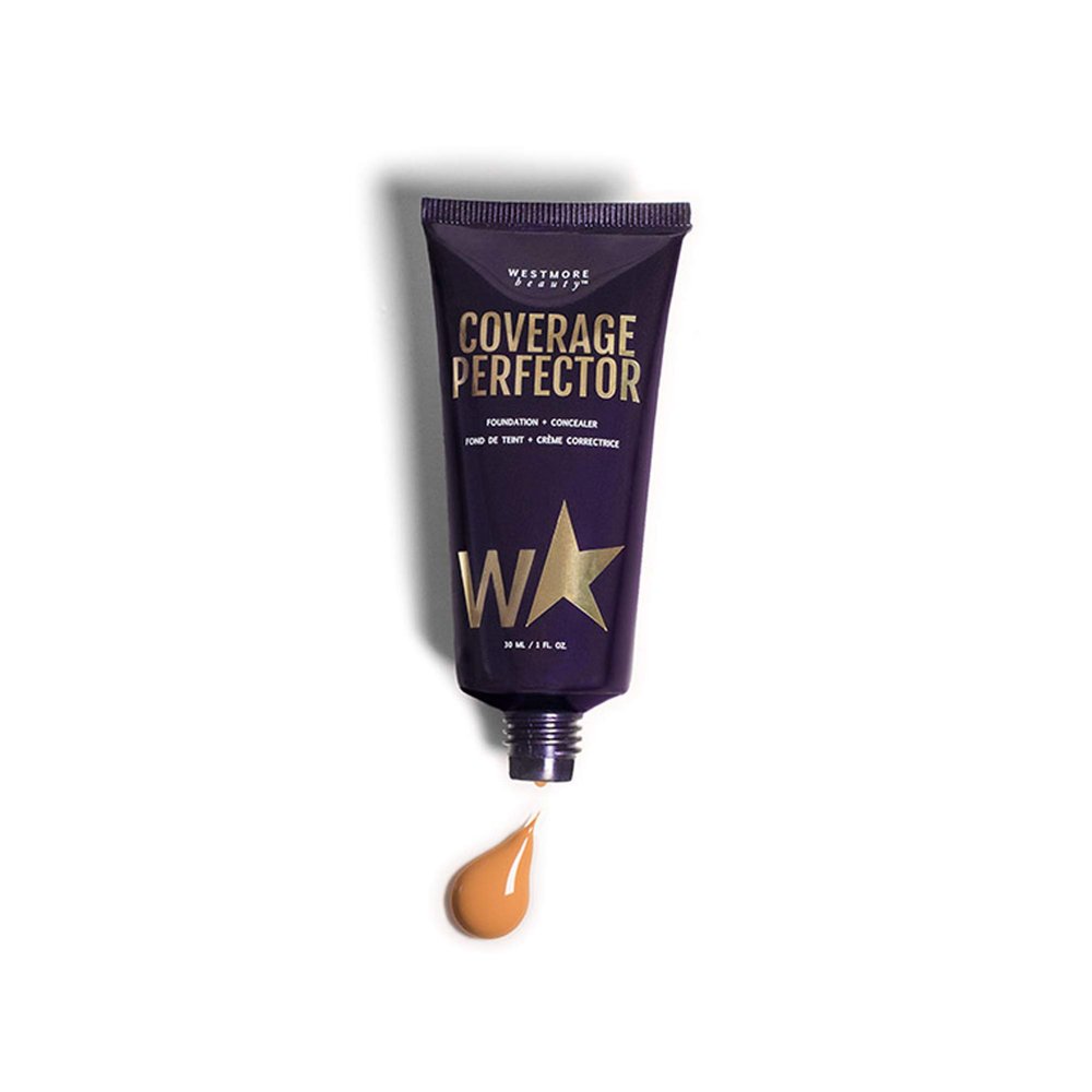 Westmore Beauty Face Coverage Perfector Foundation + Concealer (Sand)- 1 oz