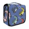 senya Hanging Travel Toiletry Bag Kit Boys Makeup Case Cosmetics Organizer for Men Women (Dinosaur Navy) view 1