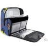 senya Hanging Travel Toiletry Bag Kit Boys Makeup Case Cosmetics Organizer for Men Women (Dinosaur Navy) view 3