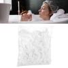 100 PCS Plastic Shower Hat, Shower , Elastic Thick Bathing Hair Bulk Universal Bath for Women Spa Home Use Hotel and Hair Salon view 1