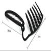 3PCS Women Lady Girls Black Fast Styling Volume Inserts Hair Clip DIY Hair Bun Snap Styling Boost Comb French Style Twister Hair Up Maker Tools Headdressing Accessories view 3