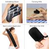 5 Pack Self Tanning Mitt Applicator Kit - Face Tan Mitt, Back Lotion Applicator, Exfoliating Glove, Tanning BrushMini Tanner Mitt view 2